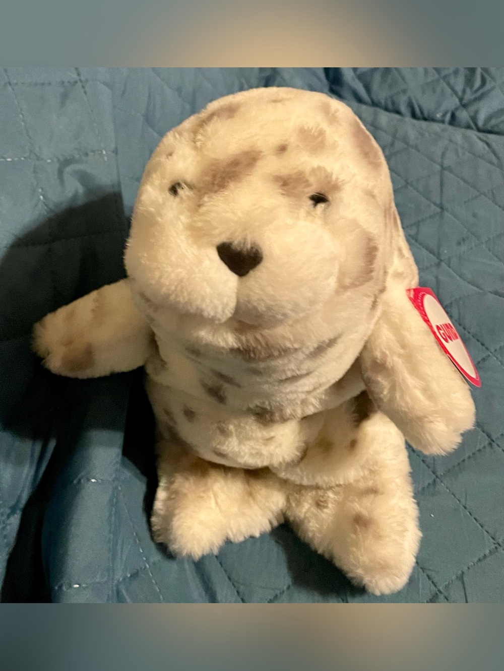 NWT 10” GUND Nuri Leopard  Seal